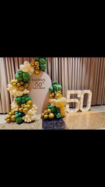 A milestone worth celebrating!

From intimate gatherings to grand celebrations, we add the special touch that makes every event unforgettable. 

Venue: Martin’s Crosswinds
Marquee Numbers: @balloonkupid 

#dmvevents #50thbirthday #dmvballoons #milestones #eventdecoration